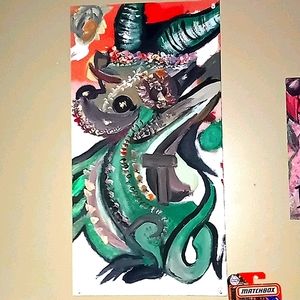 Delirious Dragun Canvas